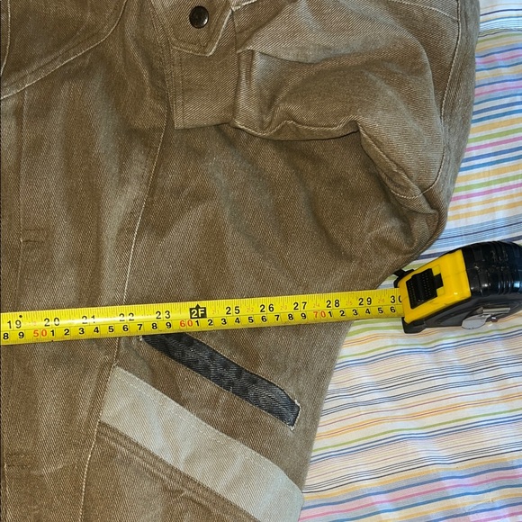 Men's Tan Trucker‎ Workwear Canvas Jacket M - Picture 7 of 11